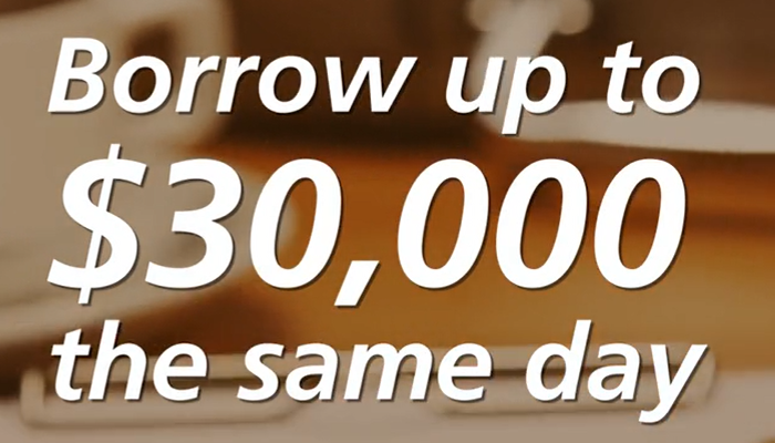 Borrow Up to $30,000 the Same Day – Find Out How!