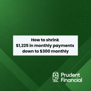reduce monthly debt payments