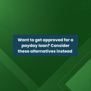 Get approved for a payday loan
