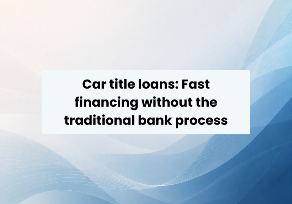 car title loans